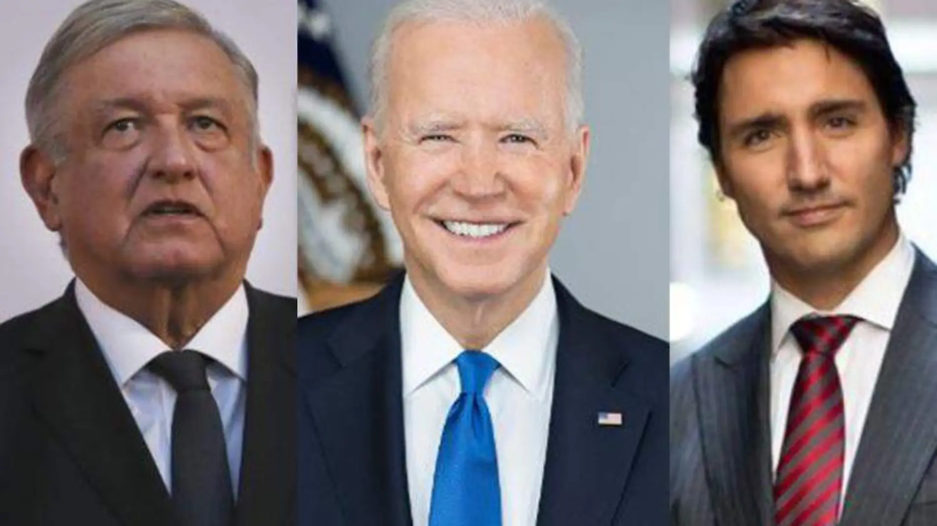 amlo, biden y trudeau en washignton